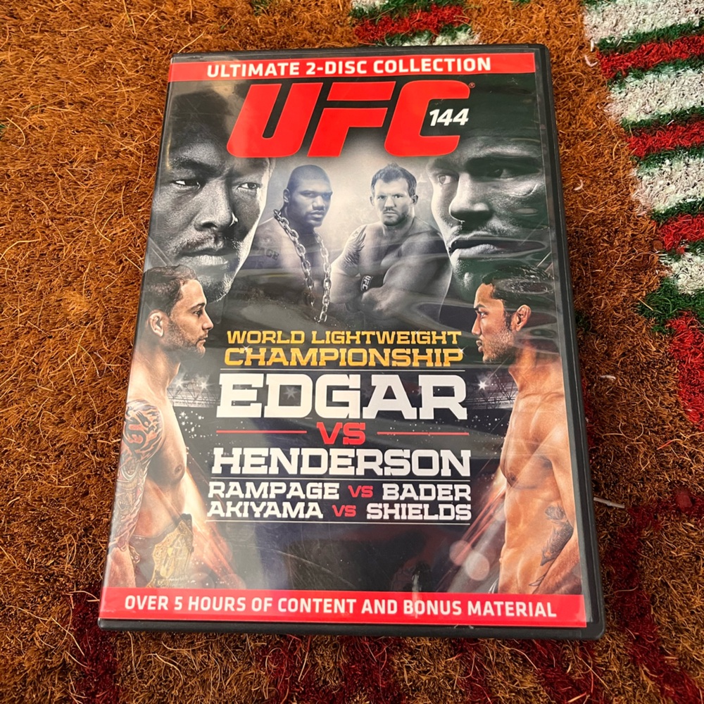 UFC 144 DVD - Edgar vs Henderson